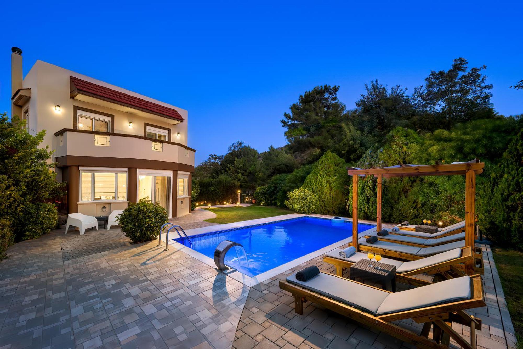 EvMar Villa Ialysos  Exteriör bild